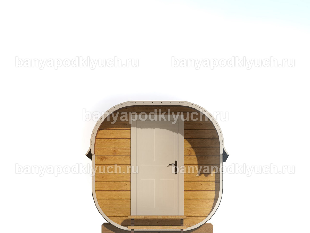 Баня-бочка 4.8x2.3 м Баня-бочка 4.8x2.3 м